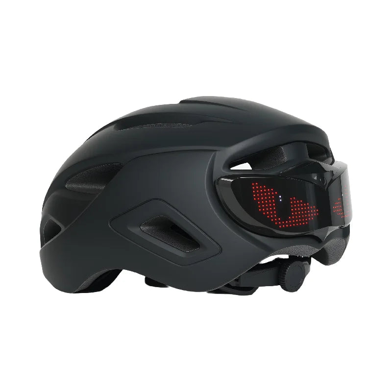 Smart LED Bicycle Helmet with APP Control and Wireless Display
