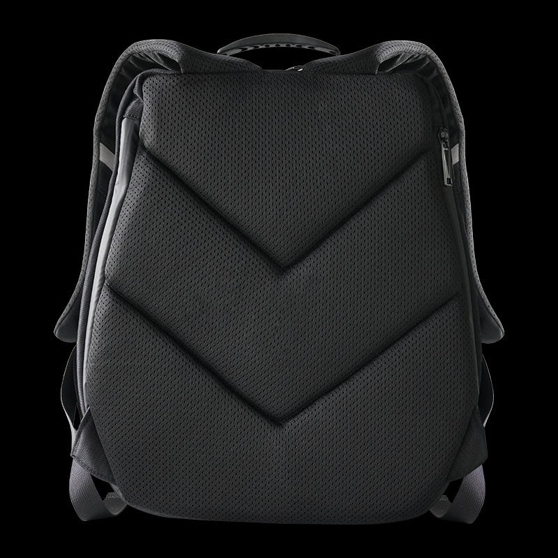 Smart LED Owl Motorcycle Backpack with USB Port