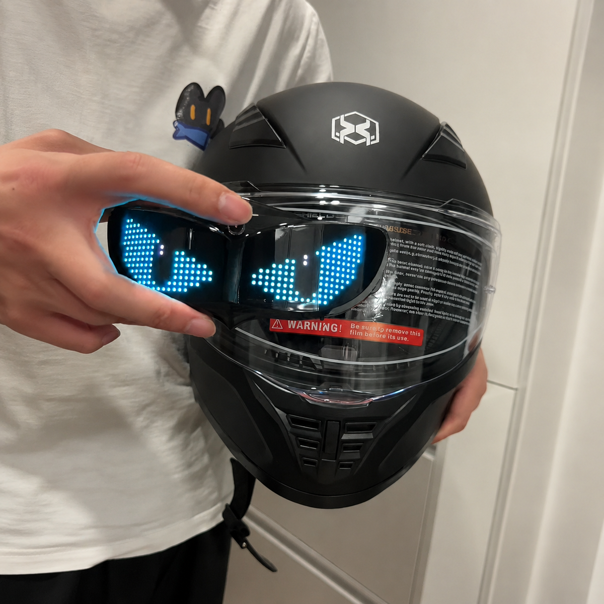 Smart LED Bike & Helmet Tail Light with Turn Signals & Brake Alert