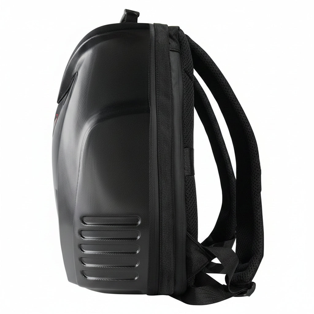 Smart LED Owl Motorcycle Backpack with USB Port