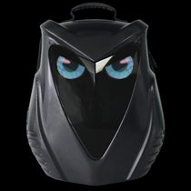 Smart LED Owl Motorcycle Backpack with USB Port