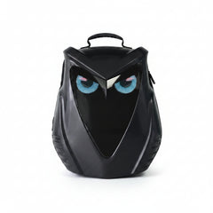 Smart LED Owl Motorcycle Backpack with USB Port