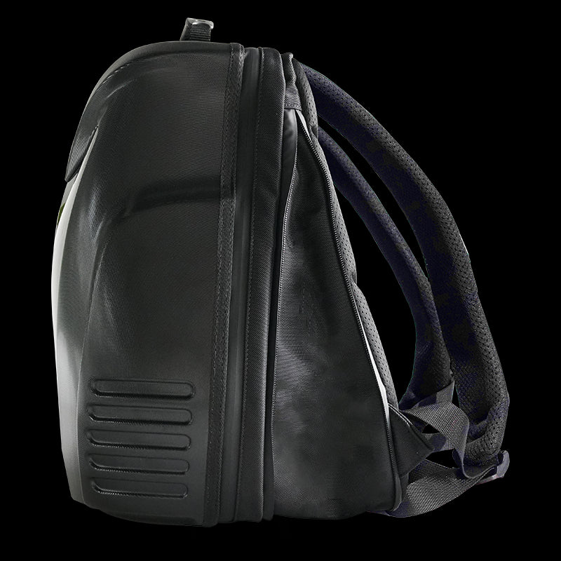 Smart LED Owl Motorcycle Backpack with USB Port