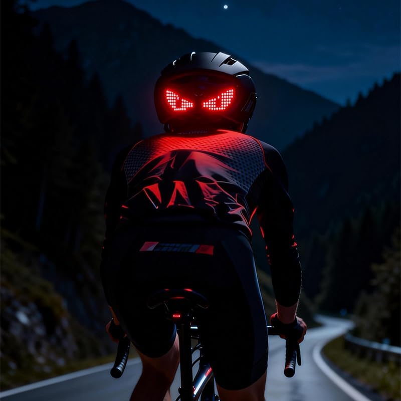 Smart LED Brake Light for Bikes & Helmets
