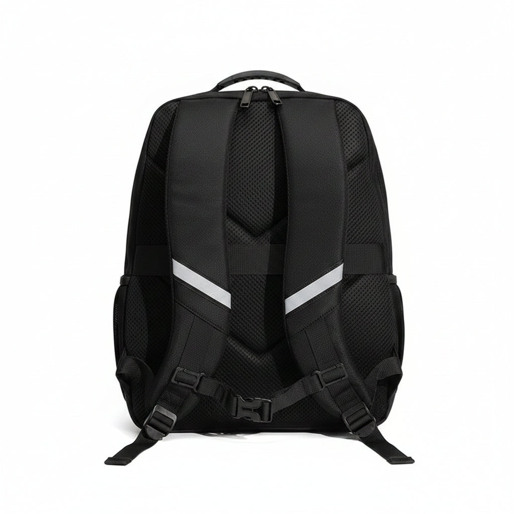 Smart LED Owl Motorcycle Backpack with USB Port