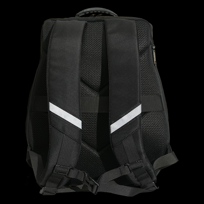 Smart LED Owl Motorcycle Backpack with USB Port