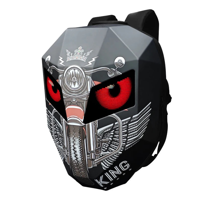 Knight Hard Shell Motorcycle Riding Backpack