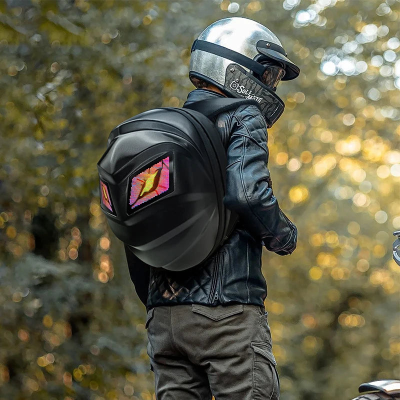 Black Knight Smart LED Backpack