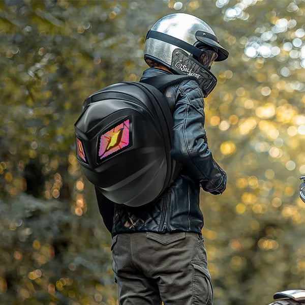 Black Knight Smart LED Backpack