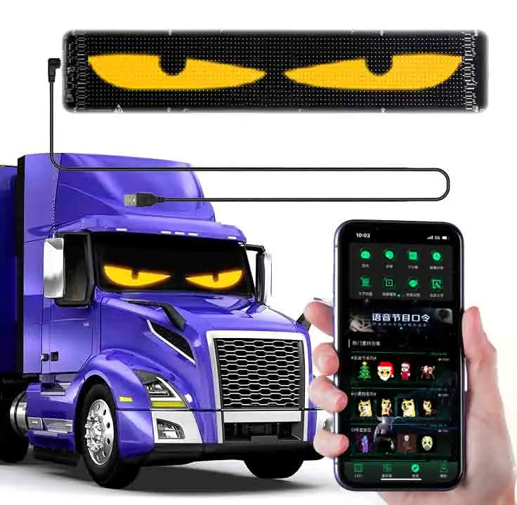 Devil Eyes LED Display for Cars & Trucks