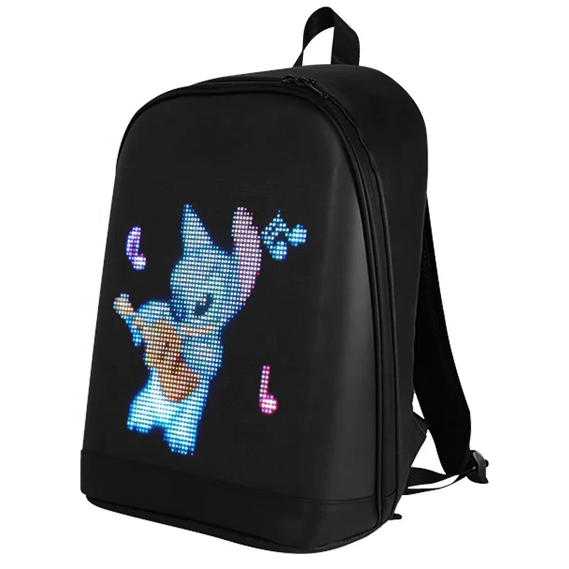 T2 Smart LED Backpack – Full Color Display & APP Control