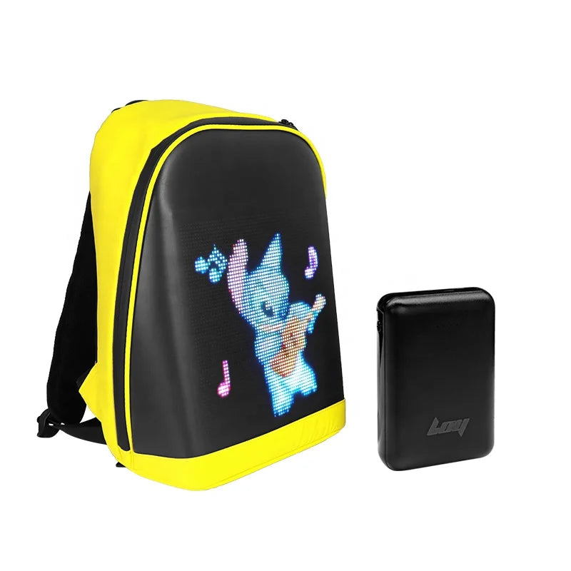 T2 Smart LED Backpack – Full Color Display & APP Control
