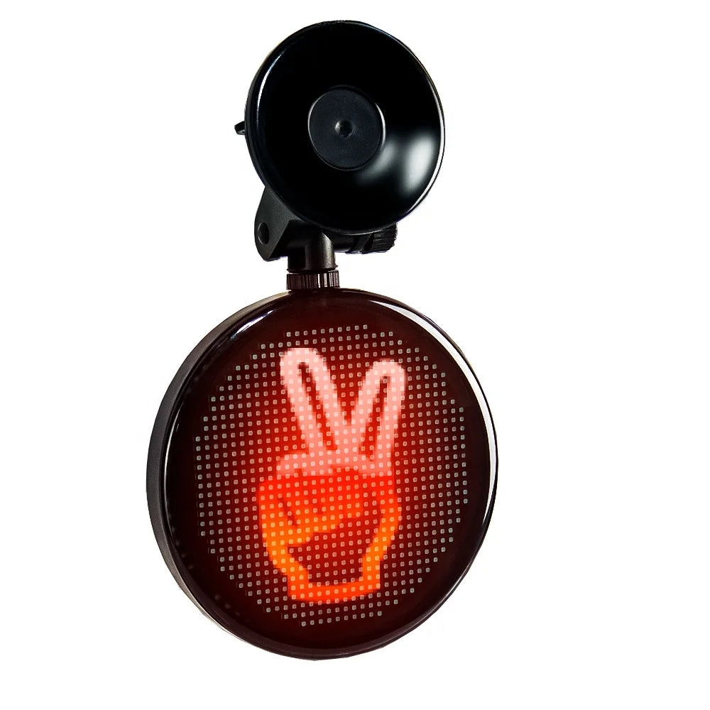 Smart WiFi LED Car Emoji Display