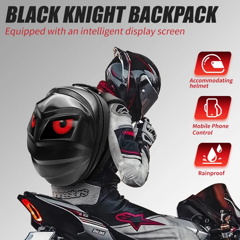 Black Knight Smart LED Backpack