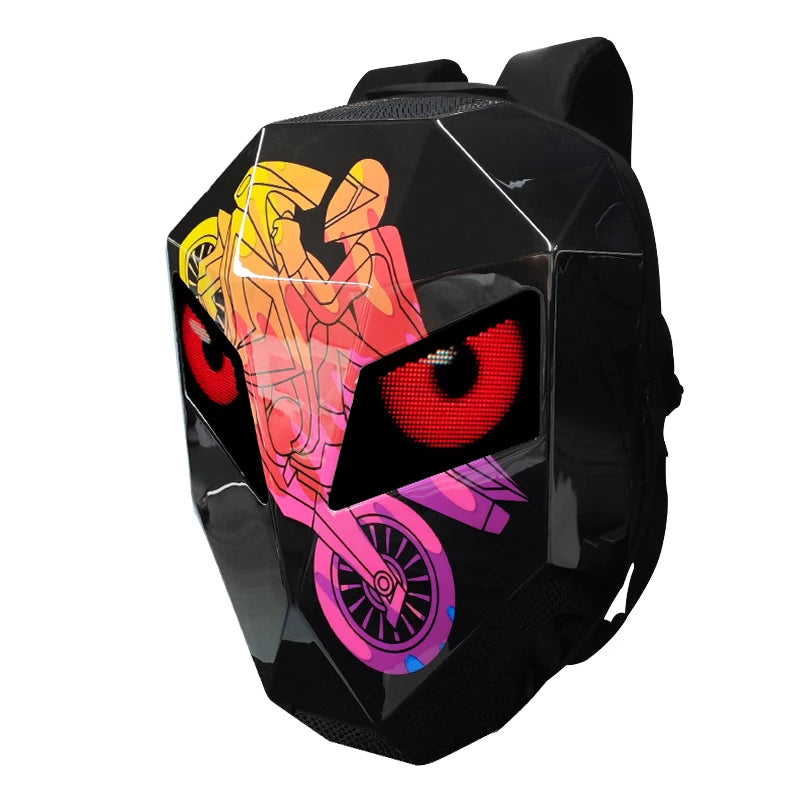 Knight Hard Shell Motorcycle Riding Backpack
