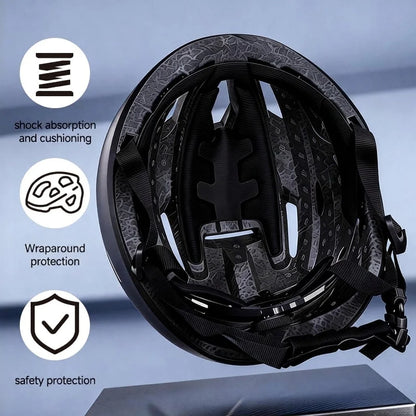 Smart LED Bicycle Helmet with APP Control and Wireless Display