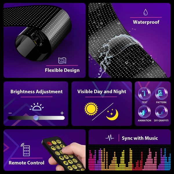 Devil Eyes LED Display for Cars & Trucks