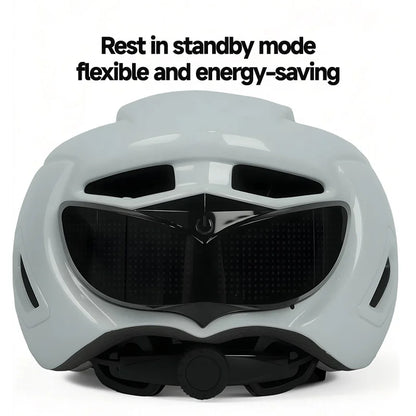 Smart LED Bicycle Helmet with APP Control and Wireless Display