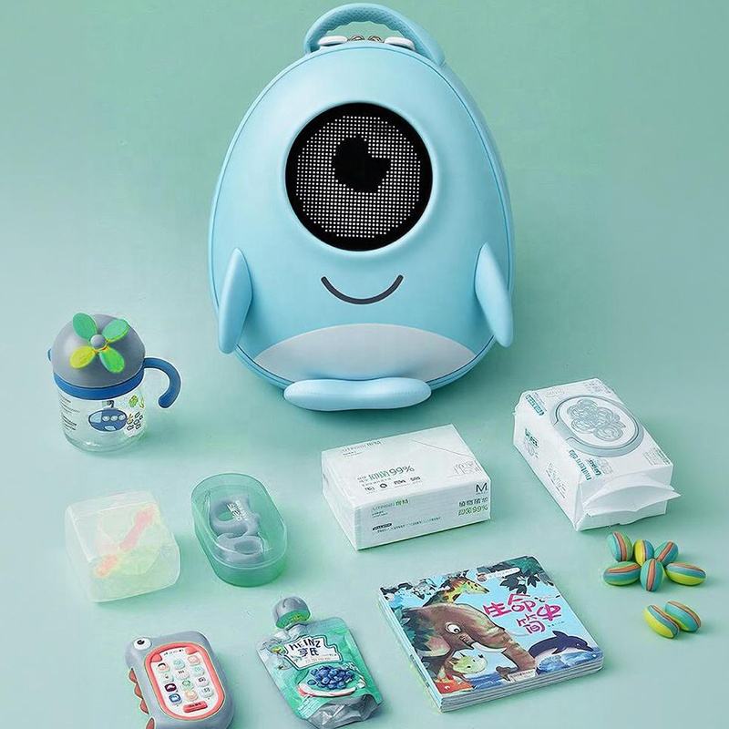 Dolphin Smart LED Backpack for Kids with Custom Pixel Display