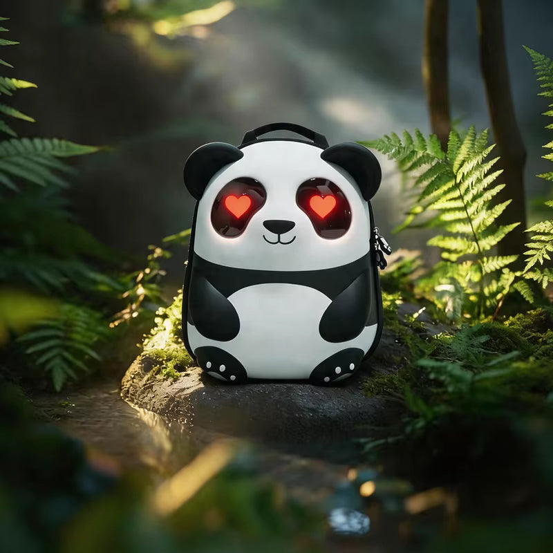 Panda Smart LED Backpack for Kids with APP-Controlled Display