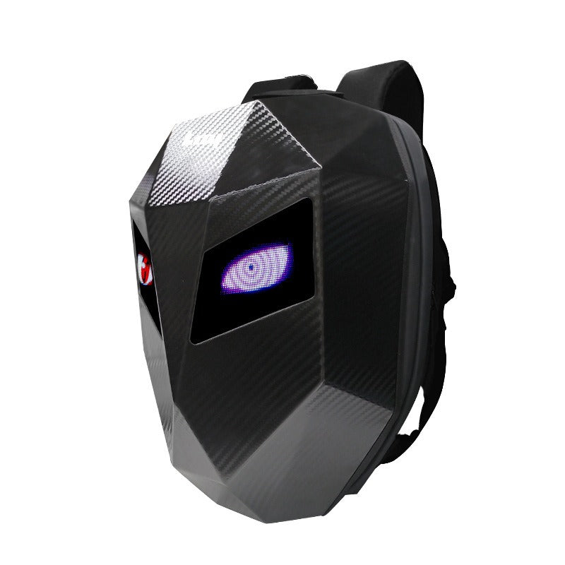 Smart LED Backpack with Customizable Display